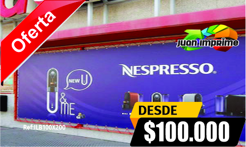 Juanimprime; servicio de diseño e impresion de lonas publicitarias en Banner en Cali